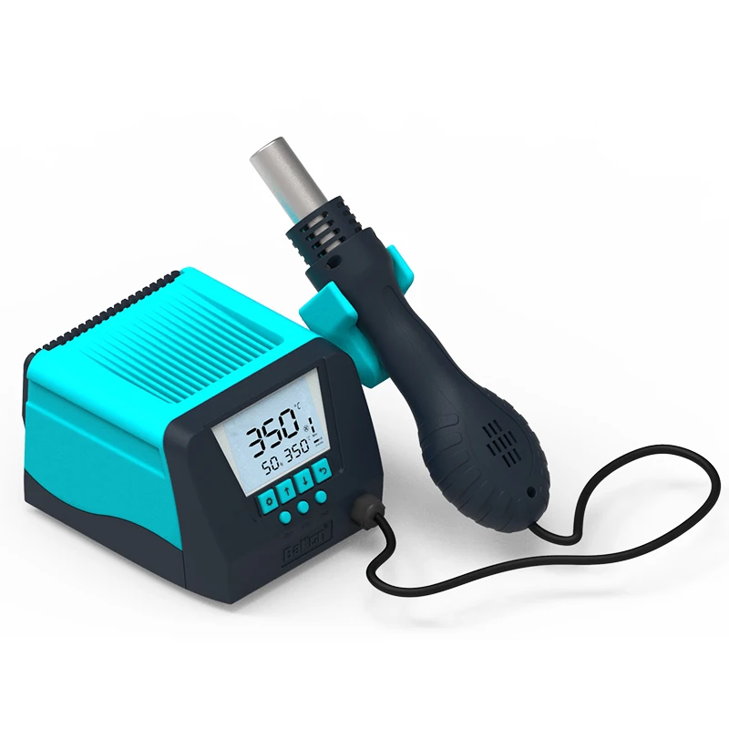 BK880 hot air gun soldering station BGA rework and desoldering chip repair tool 550W high power fast heating up and desoldering
