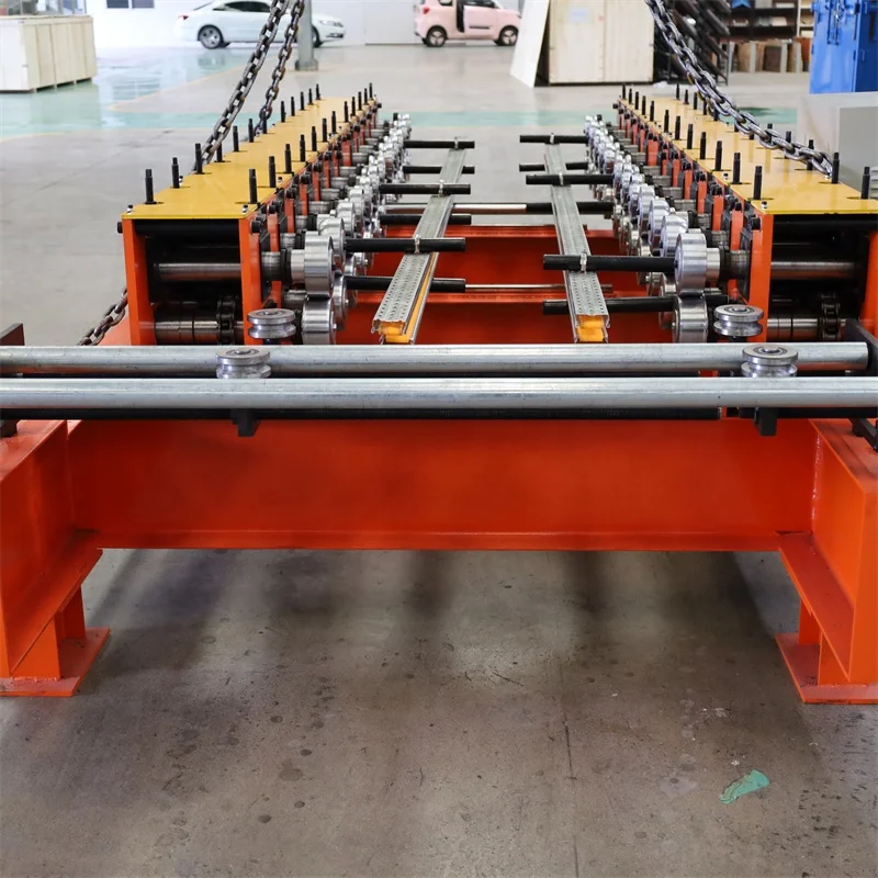 High-end Semi-Automatic Cable tray cable ladders Roll Forming Machine  Edge Locking Machine