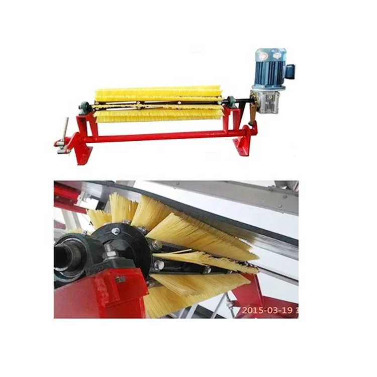 High wear resistance Coal mining motorized brush belt cleaner for conveyor system
