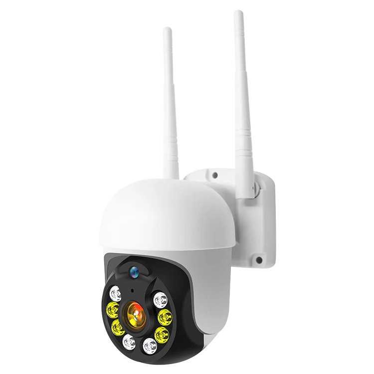 
Tuya Auto Tracking PTZ IP Camera Outdoor H.265 Infrared WiFi Security Pan Tilt Digital Zoom 2MP Network CCTV Mini Dome Camera 