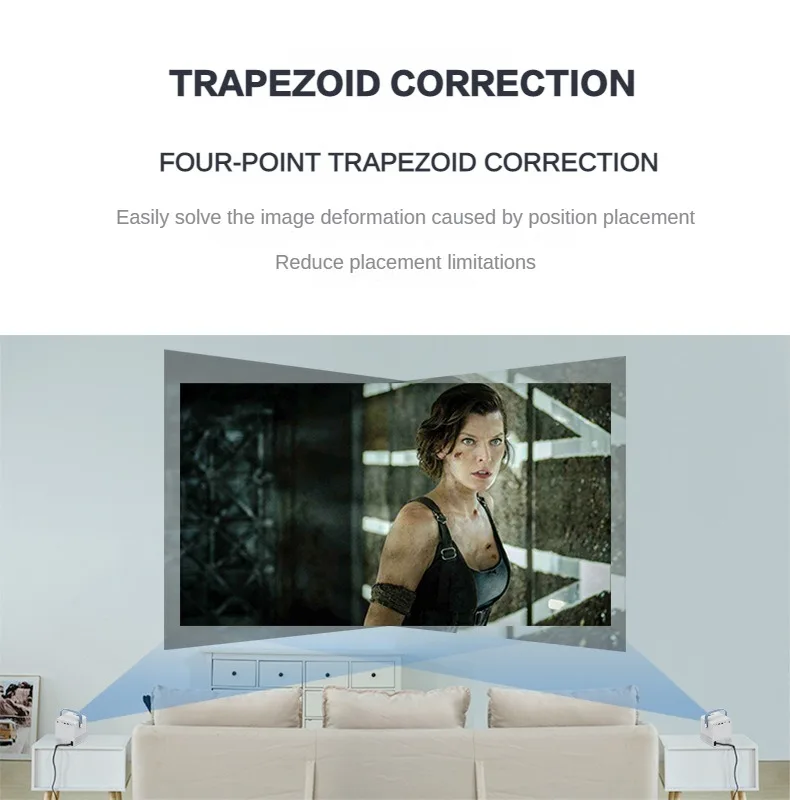 YUNDOO 2023 Factory 3D Smart Android Portable Hologram Mobile Projector DLP WIFI Small Pocket LED 4k Projector usb projector