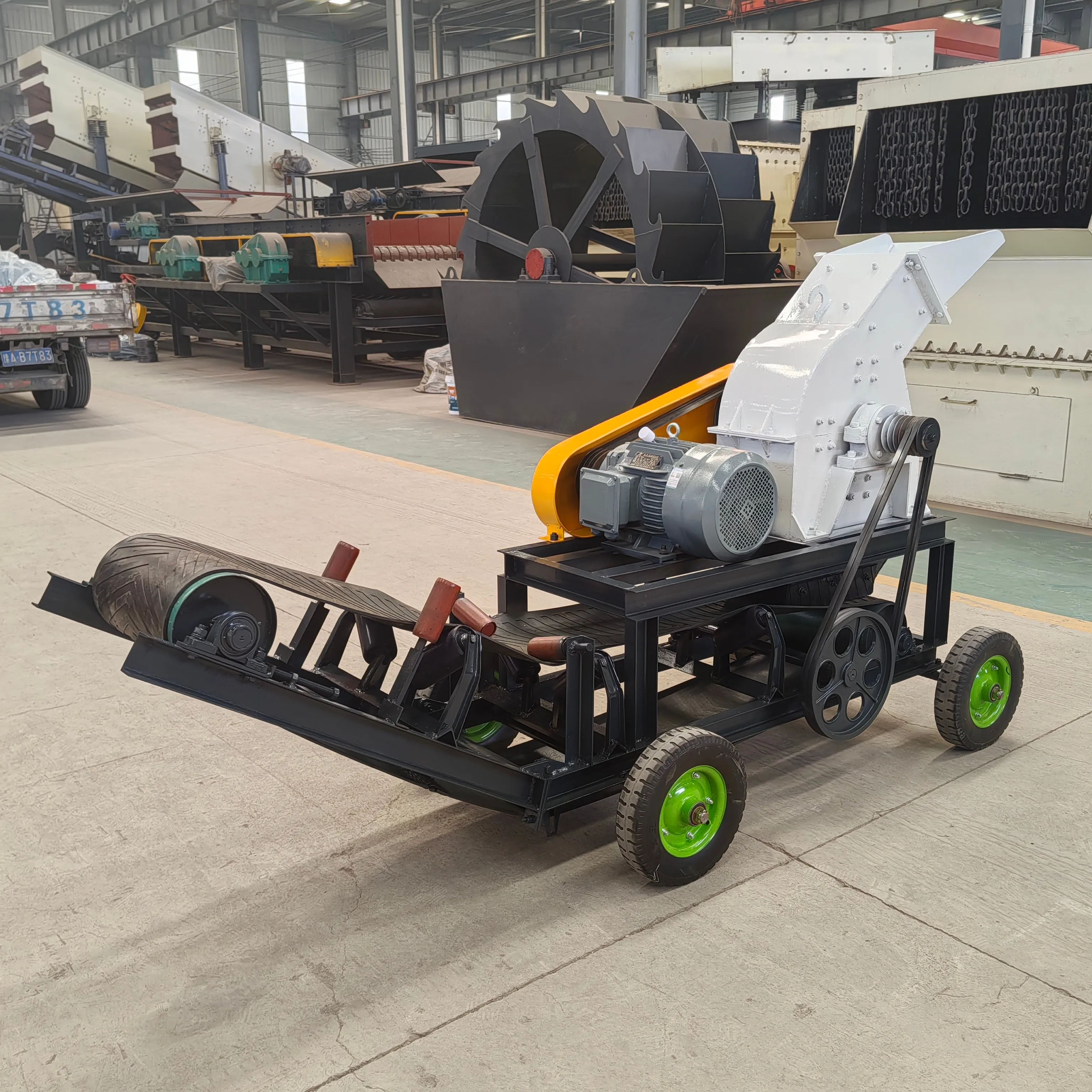 hammer crusher pc1000x800 hammer crusher diesel slag hammer crusher