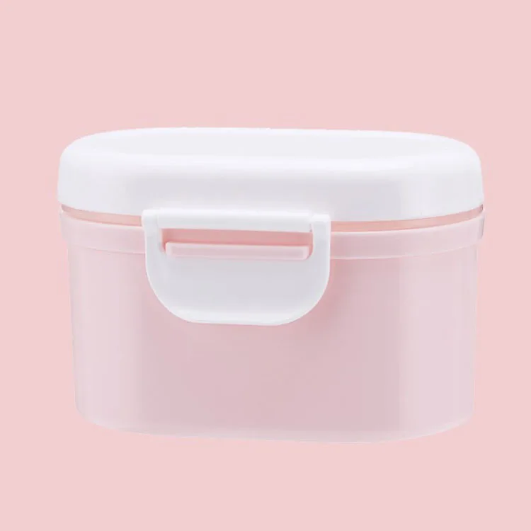 New small baby 400 ML baby snack dustproof storage box baby storage box food milk powder