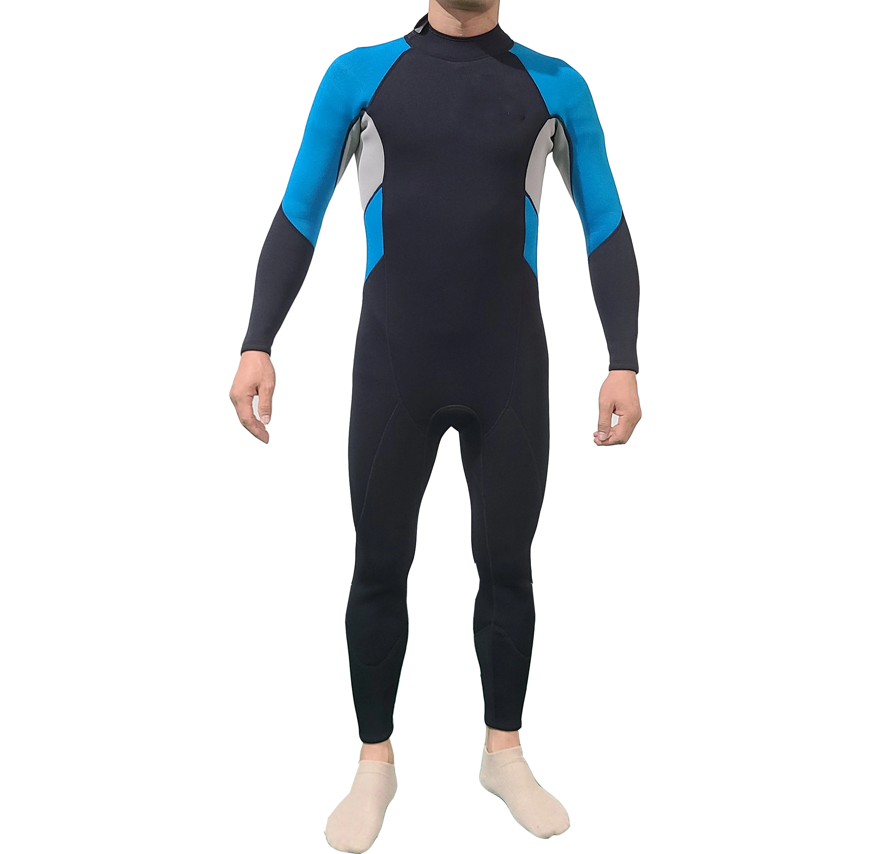 Factory Custom Surf Clothes Surf Suit Neopreno Diving Suit Wet Suit Back Zipper 3mm Men Neoprene Surf Wetsuit