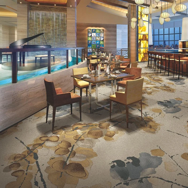 Haima carpet 3d print design hotel decoration HD nylon printed carpet