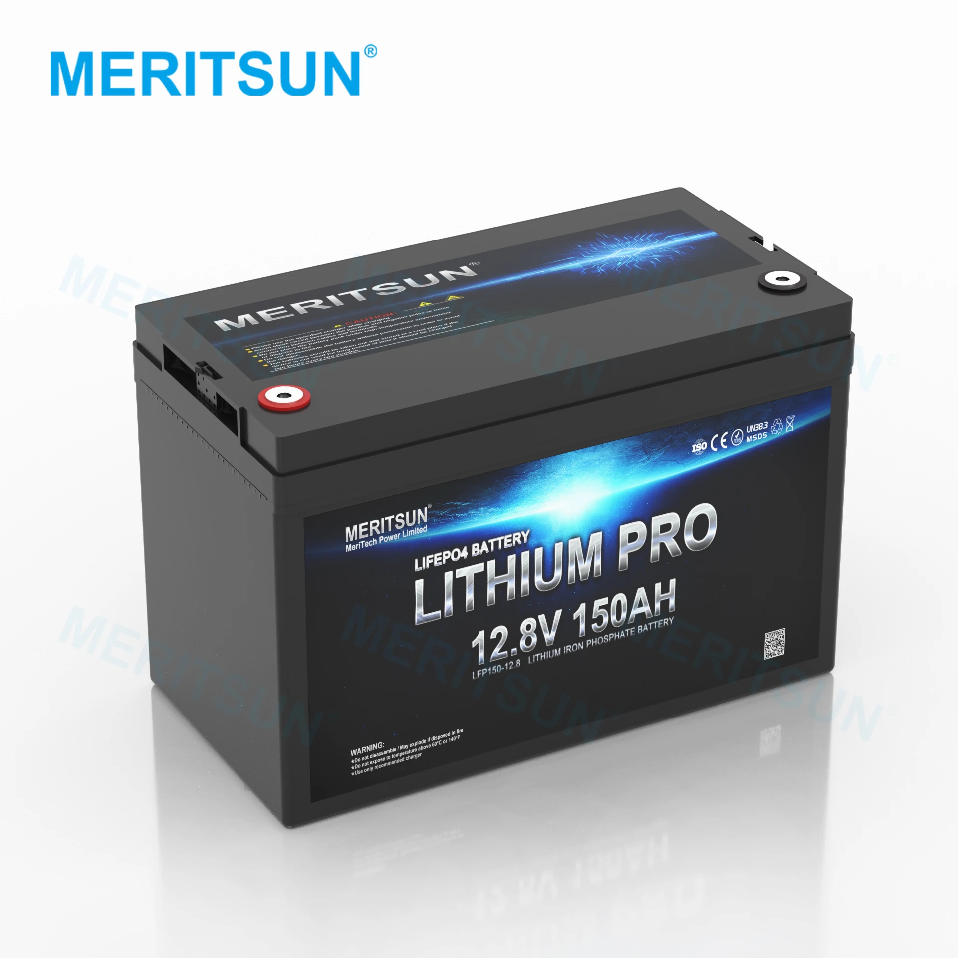 Deep Cycle Rechargeable Lithium ion Battery 12V 100Ah Lifepo4 Battery
