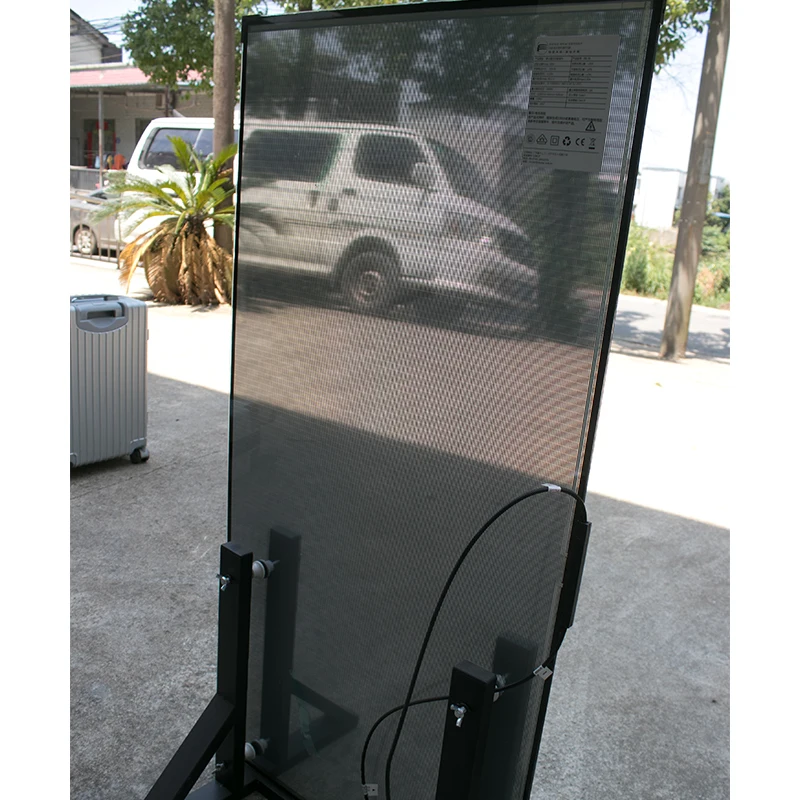 greenhouse building solar pv modules system CdTe thin film power generation glass solar panel solar panel transparent glass