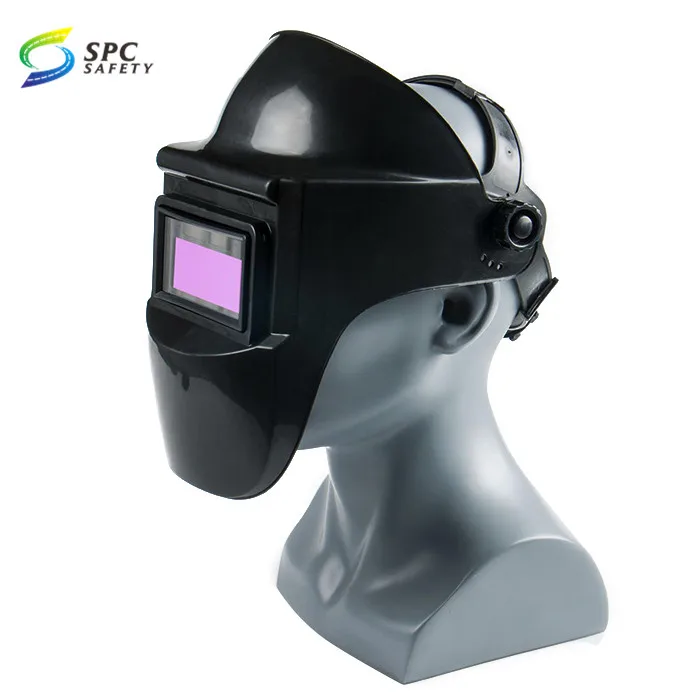 Simple Cheap Factory Price Head Mounted Automatic Darkening Protective Welder Mask Auto Dimming Welding Face