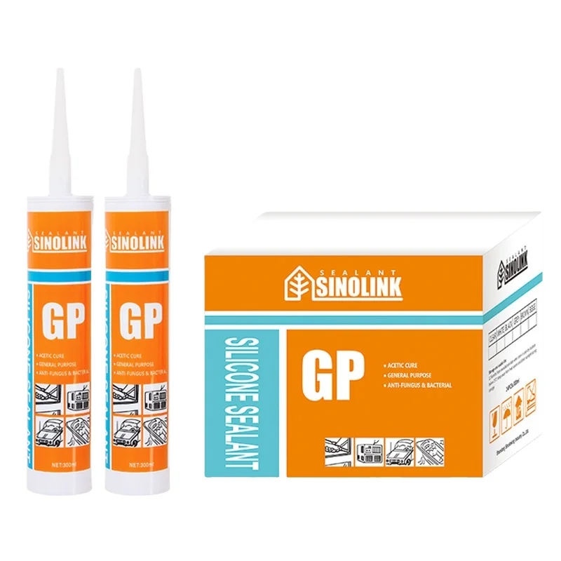 Multi-purposes Acetic Silicone Sealant At Good Price Transparent Sealant Adhesive for Glass Sanitary Window