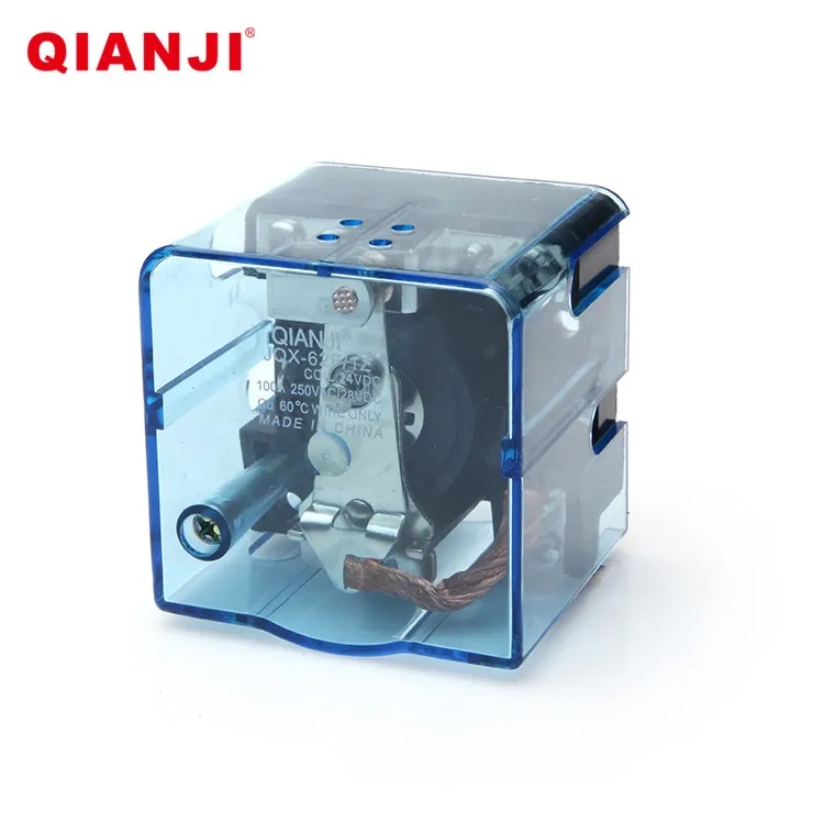 Qianji 62F Miniature High Power Relay 120A 12V Power Relays Electromagnetic