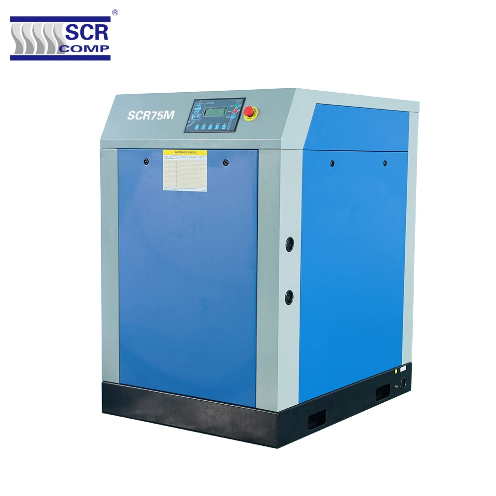 75HP 55KW китайский ремень приводом винт воздушный компрессор (SCR75M)