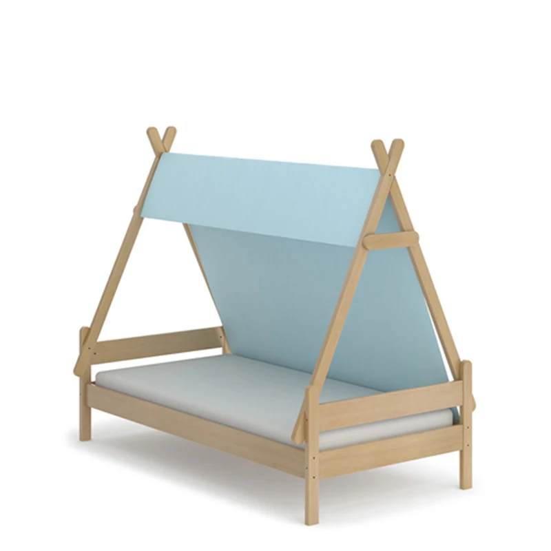 B2B mother child sleeping twin house wooden frame montessori toddlers kids floor baby bed for babies