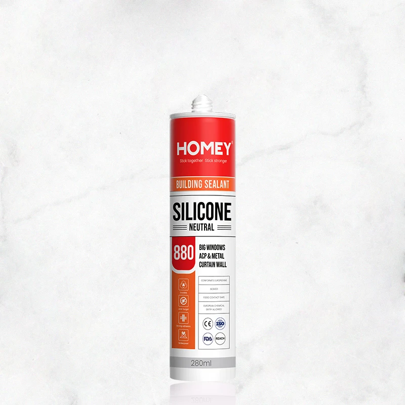 Homey construction 70ml sausage packing  additives aluminium foil silicone sealant for silicon sealant