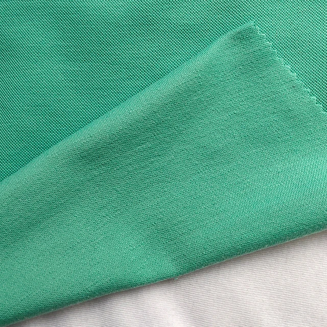 
TC 65/35 Polyester Cotton Double Pique Fabric For POLO Shirt 