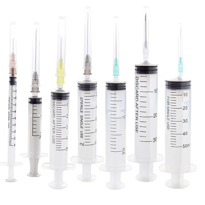 Ad Auto With Needle Luer Lock 1ml/3ml/10ml Pc Sterile Disposable Syringe