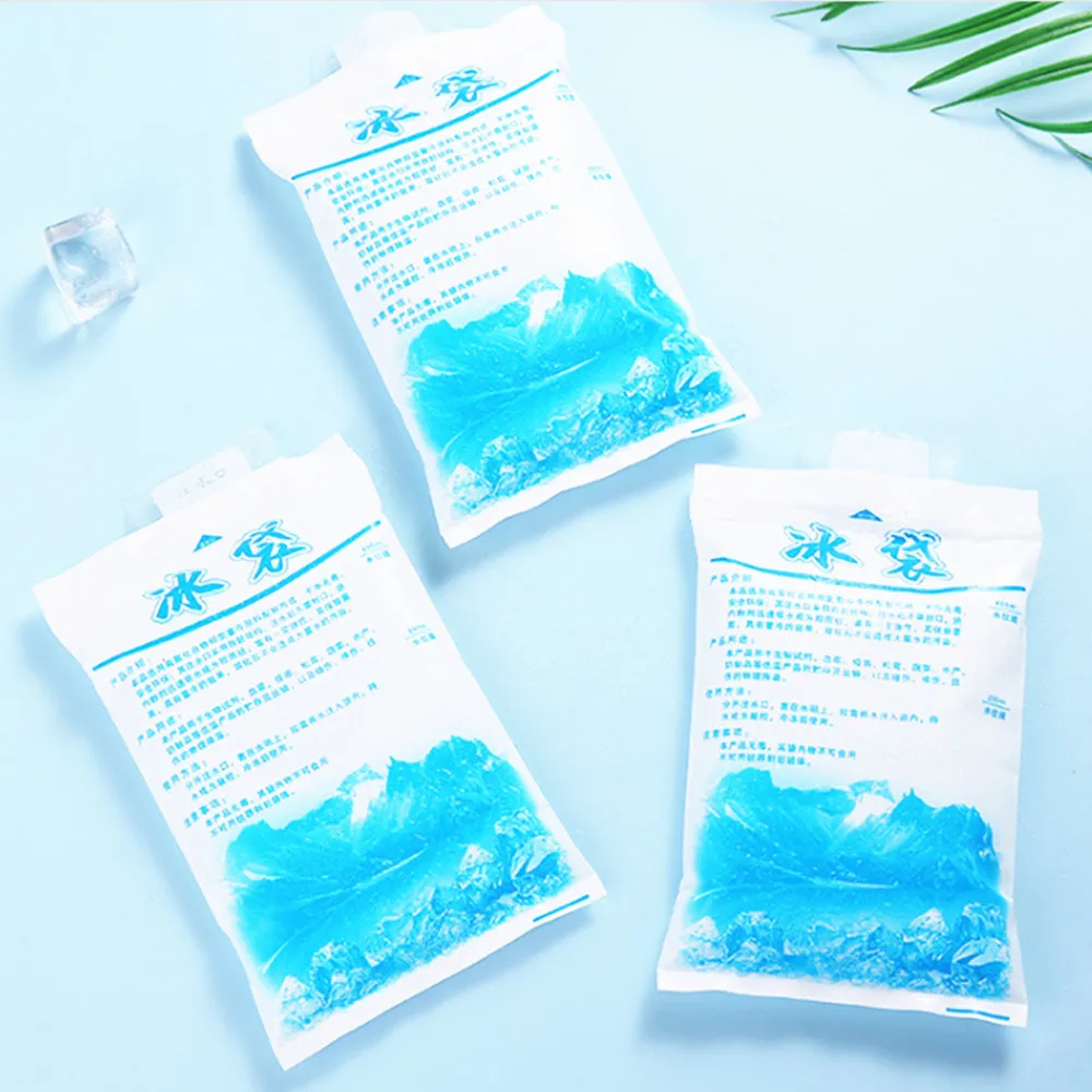 Reusable Cold Ice Bag Gel Cooler Non-toxic Therapy Pain Food Storage