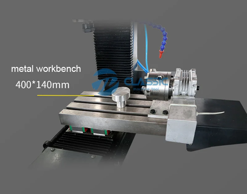 Portable CNC milling machine XK7113D mini hobby CNC milling machine for education