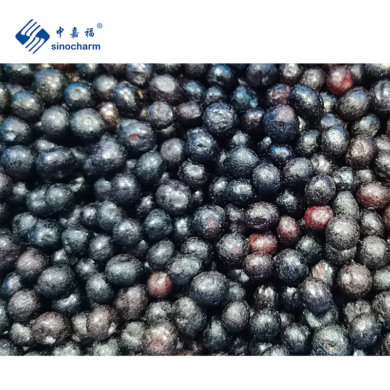 Sinocharm BRC одобренный IQF культивированная черника полностью замороженная