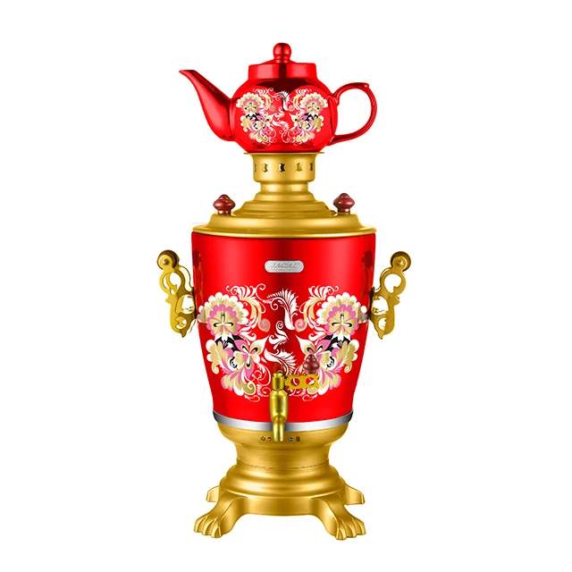 Stainless Steel Electric Turkish Samovar Tea Maker 110V