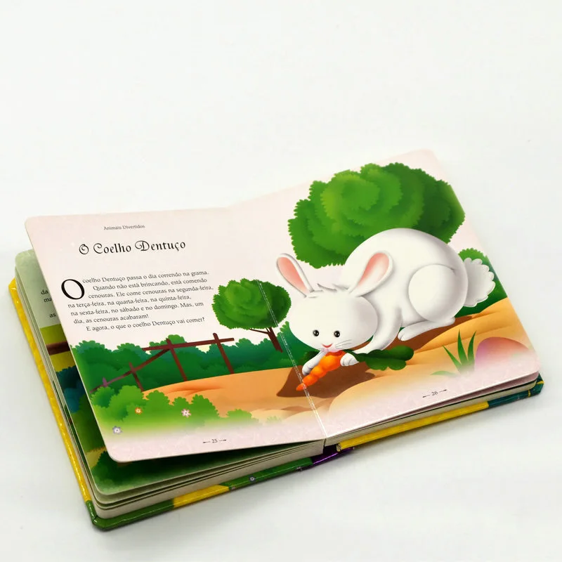 Изготовленный на заказ Печать 4-цветная картон книги для детей чтение в Гуанчжоу Китай (материк)