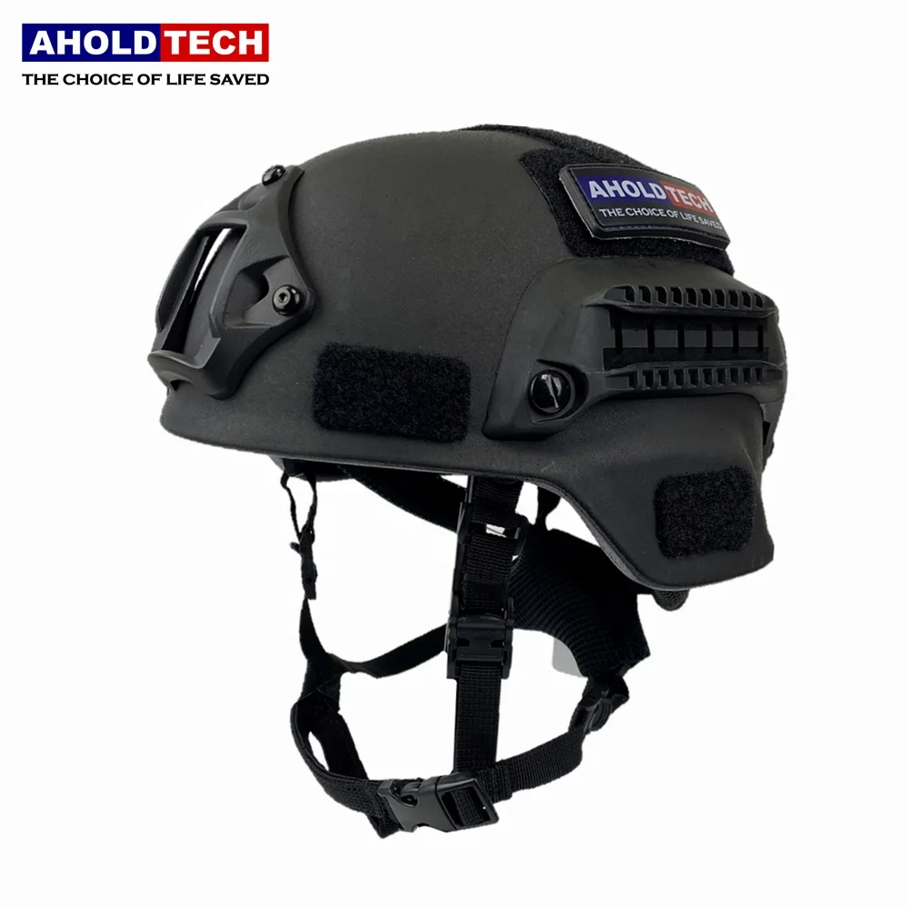 AHOLDTECH M-S02 Army Bulletproof Lightweight ISO NIJ IIIA 3A MICH Low Cut CAM FIT Dial EPIC Liner PE BOA Ballistic Helmet