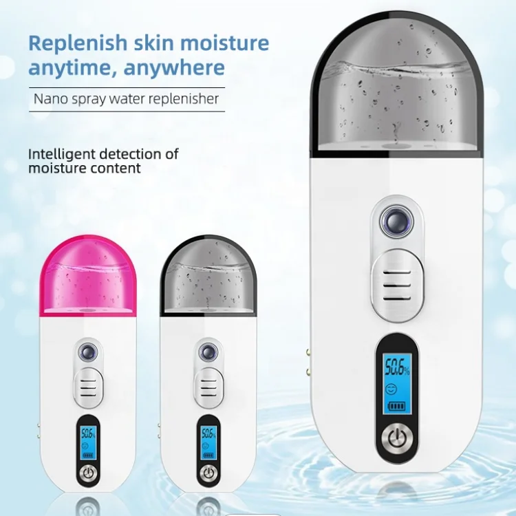 Portable Humidifier Nano Mister Facial Steamer Device Beauty Spray Hydrating facial mist sprayer