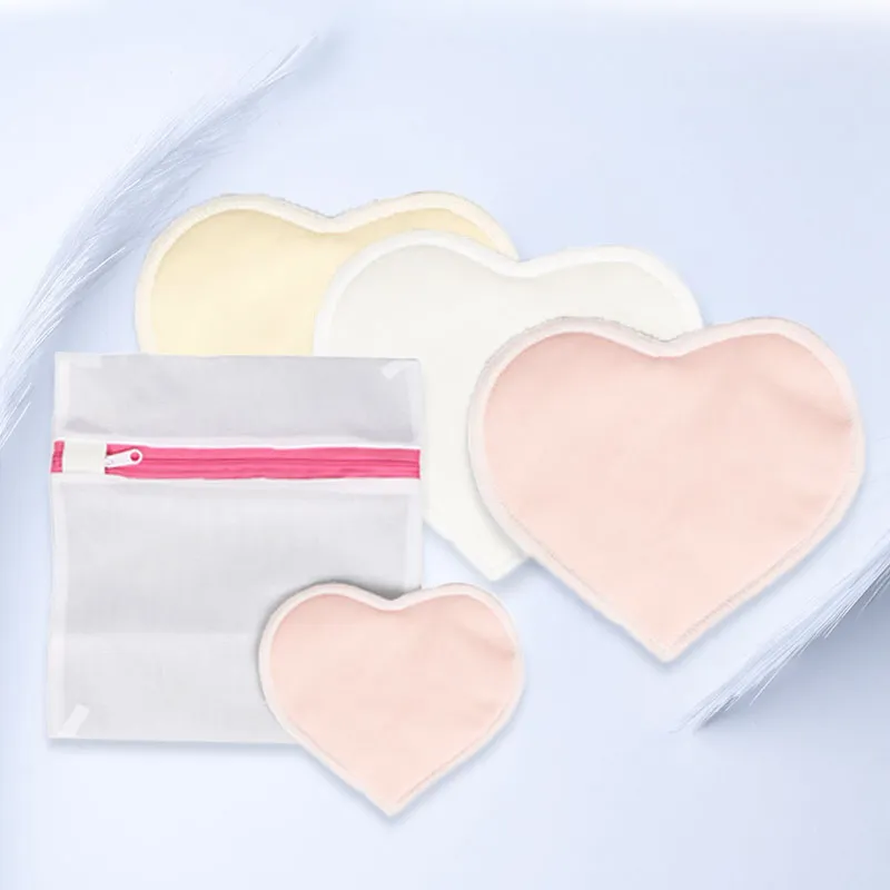 soft feeding oem maternity free sample leaking organic woman washable custom bamboo reusable breast sweat nursing pad for milk