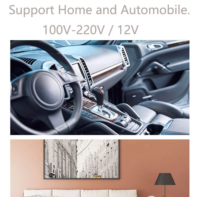 Hot selling Factory Price Wholesale 8L Cooling Heating Truck Outdoor Home Car Refrigerator 12v 220v Car Fridges Car Refrigerator