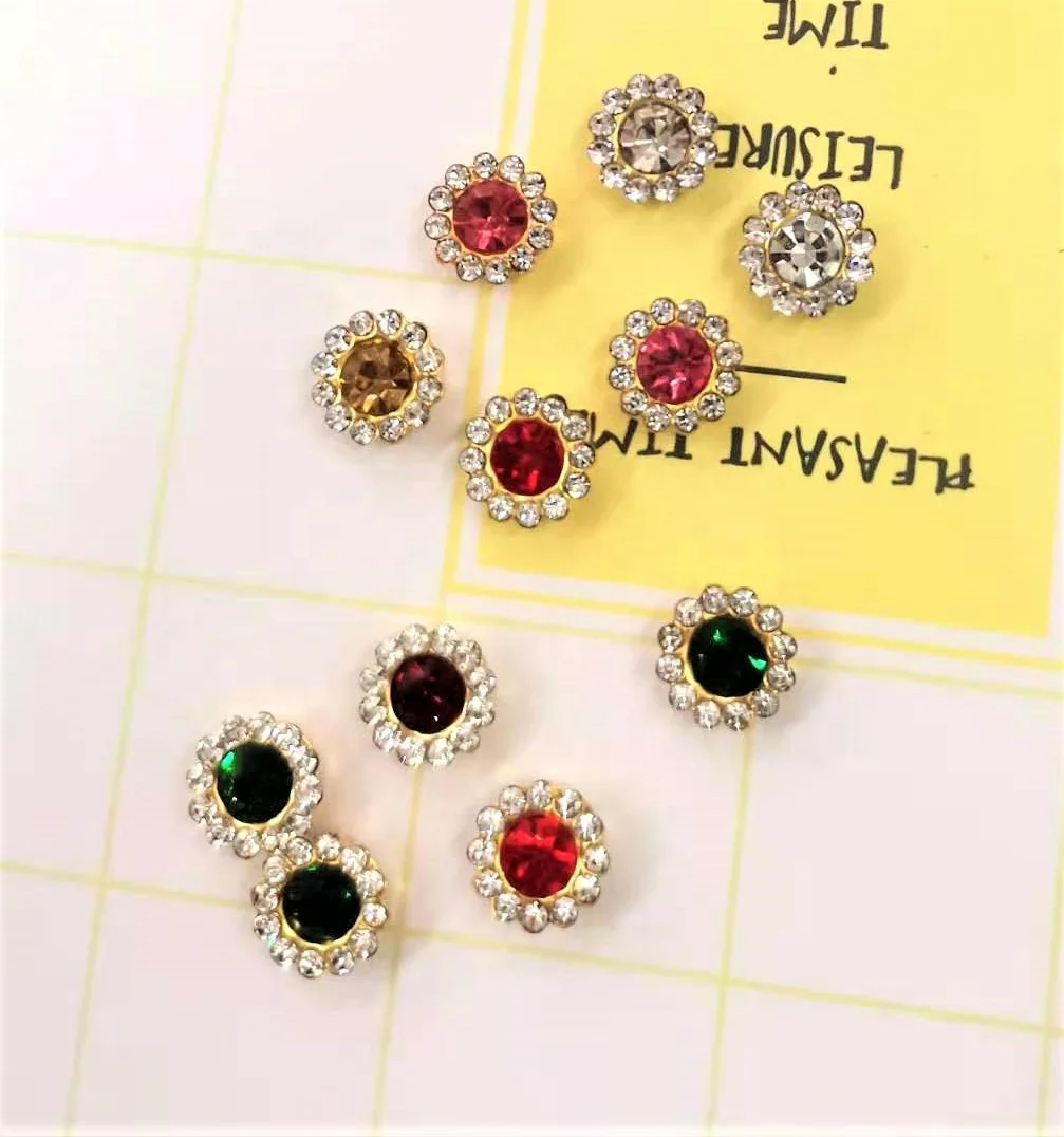 Лидер продаж, аксессуары для одежды лучшего качества с кристаллами и стразами, пришивные камни с латунной чашкой