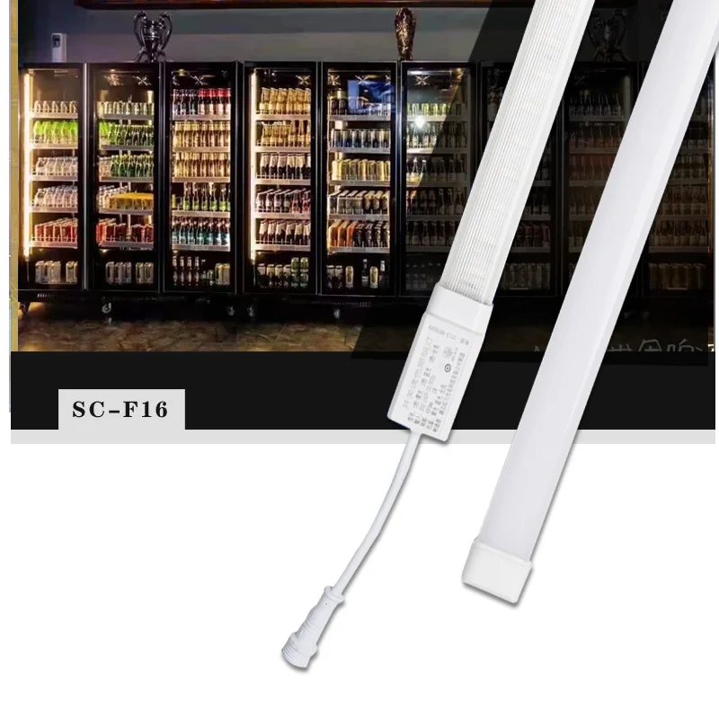 Led cooler light Color Changeable IP67 Vertical Refrigerator LED Light Club Bar Beer Cabinet Led Lights for Freezer