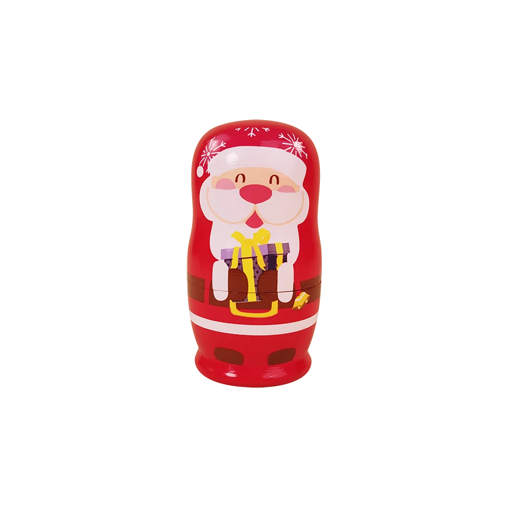 Customized wholesale handmade crafts pretty and cute ceramic matryoshka russian doll