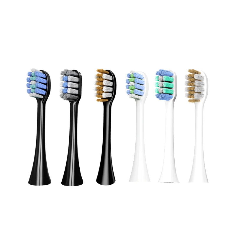 Oral Care Toothbrush Heads Suitable For Phi lips Spiral Bristles Soft Medium Bristles Replacement Toothbrush Heads