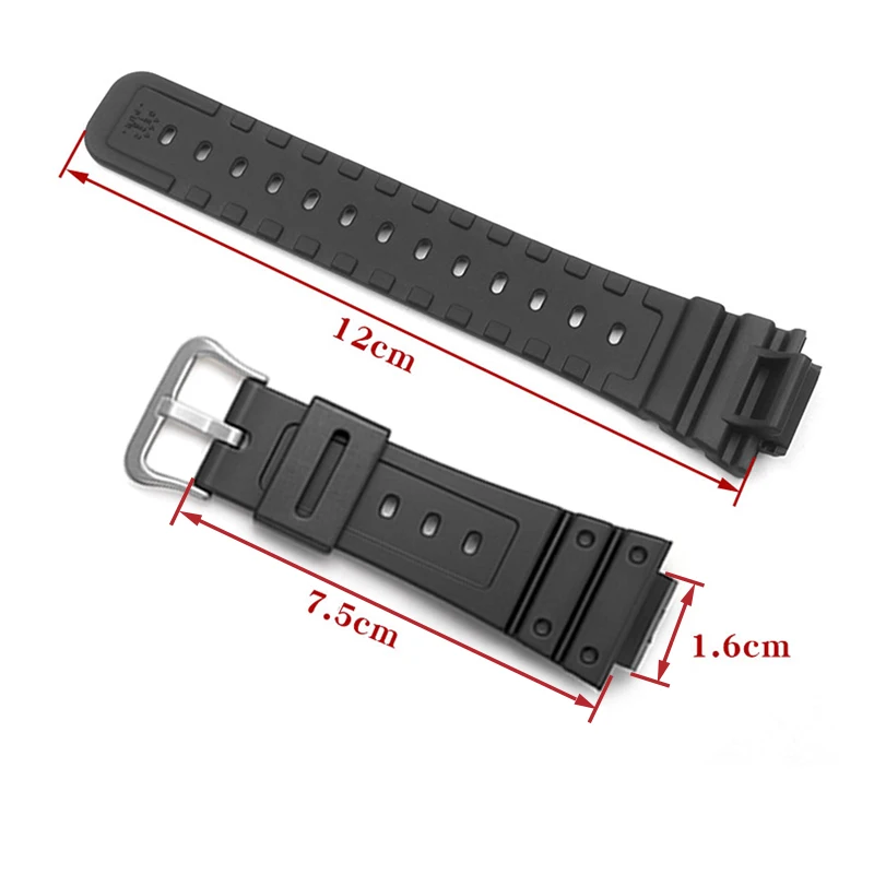 Resin strap for DW5600 GWM5610 Rubber strap silicone band strap watch bracelet Modified accessories