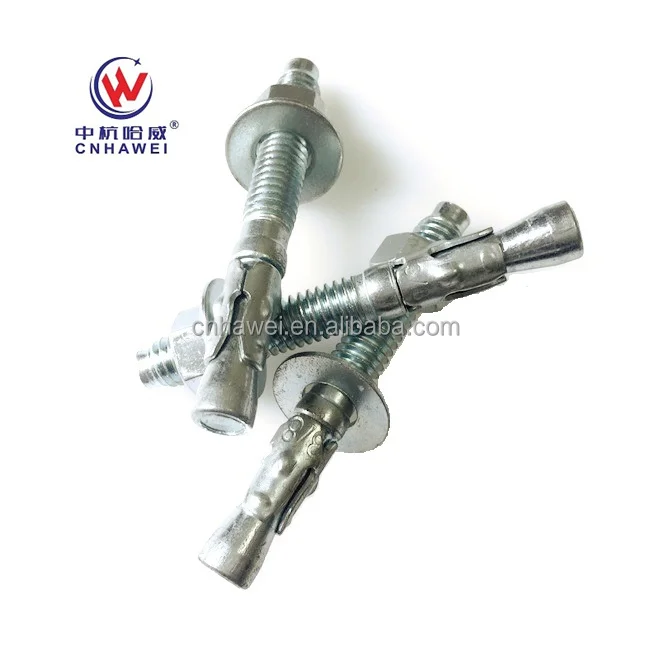CNHAWEI SS316  stainless steel Chemical sleeve  wedge  concrete   anchor bolt