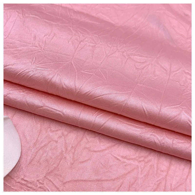 Printed fabric maple leaf jacquard dress jacquard fabric