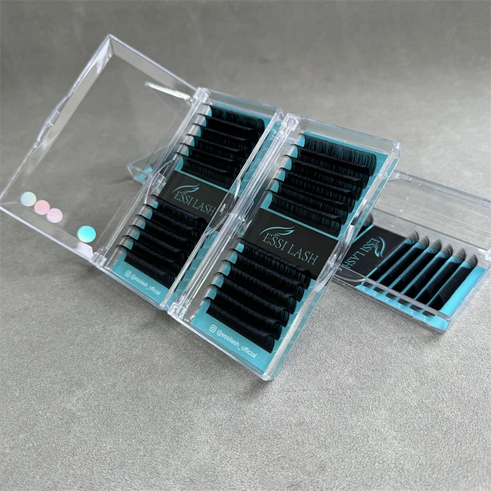 pesta as korea pbt lash tray matte mink lash extensions trays cashmere/silk eyelashes extensions lashes