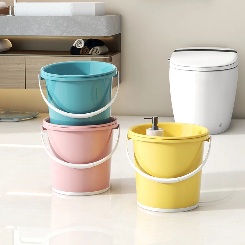 20 liter pail mop bucket 5 gallon bucket plastic pail plastic barrel cleaning products plastic bucket with solid color