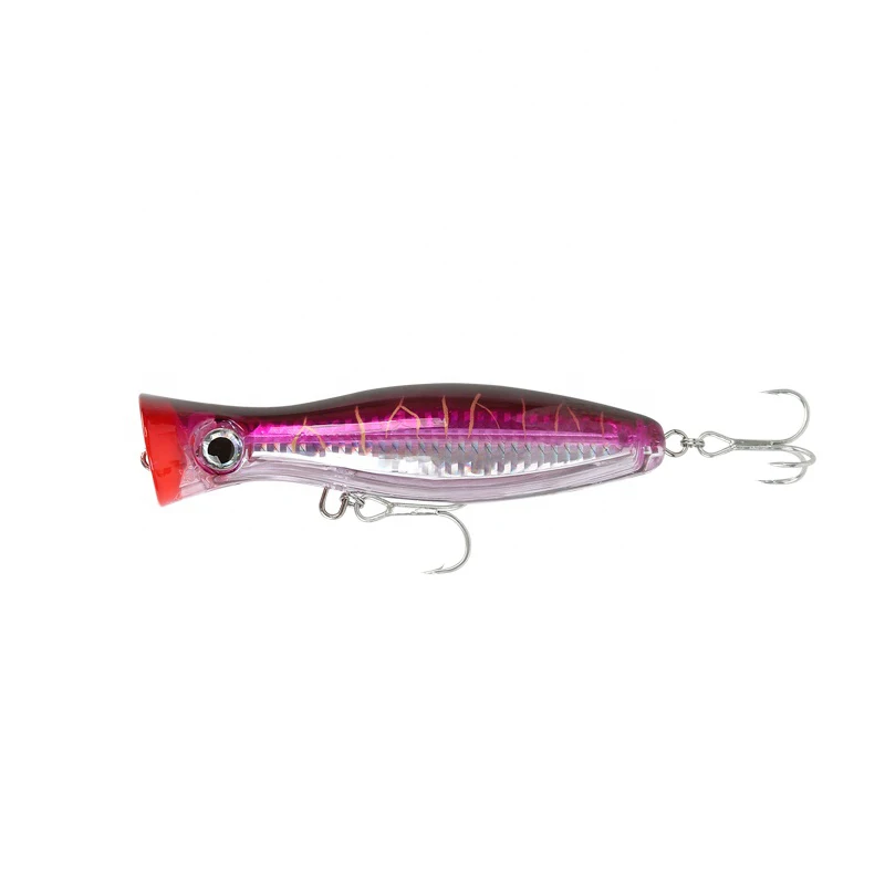 Wholesale Big Bass Fishing Lure Popper Lure  43g  120mm Popper  TopWater  Lure Hard Floating Jerk Bait Artificial Baits