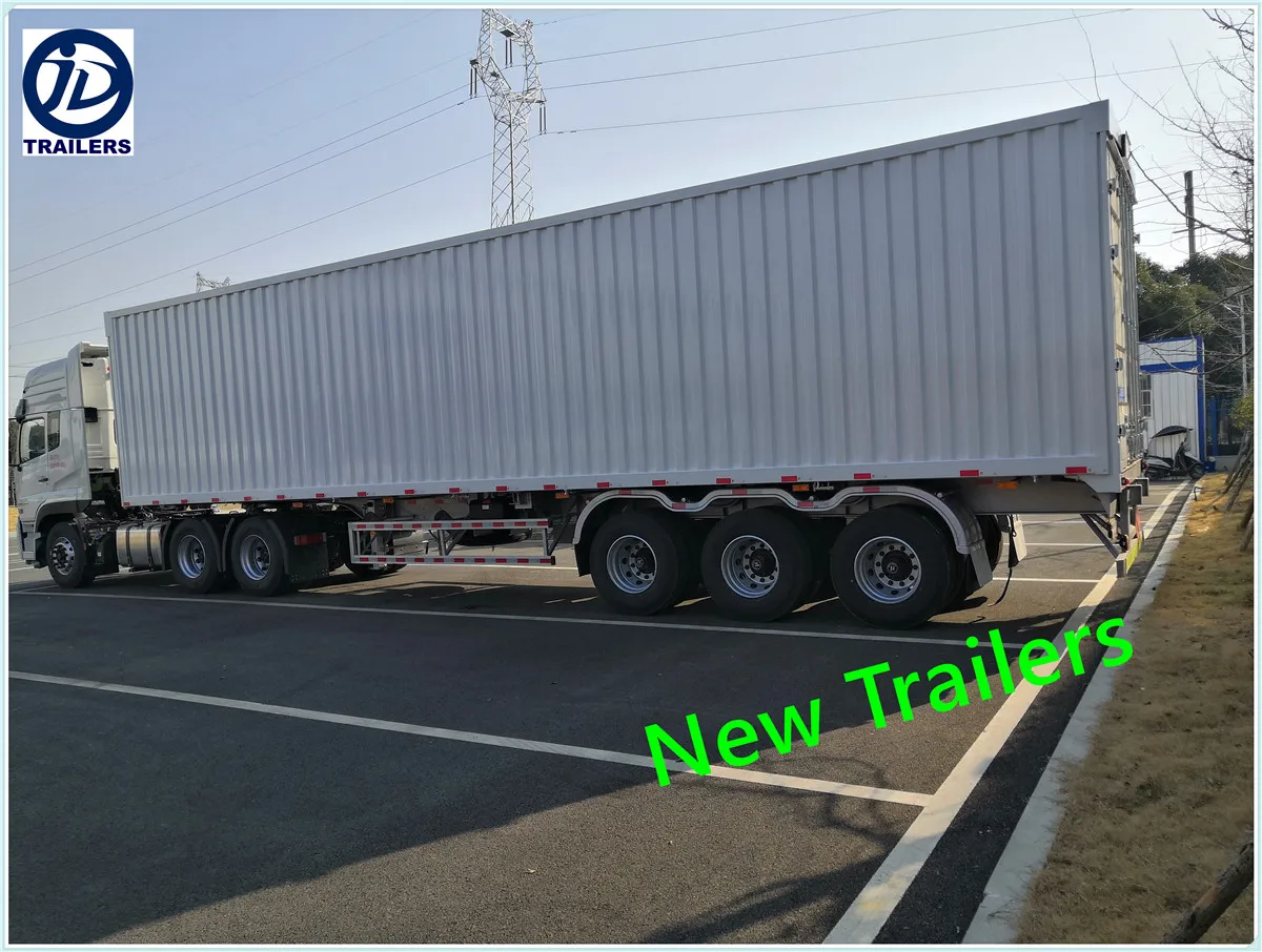 OYJD new product 13m wing van truck trailer use paper wine water food transport hydraulic automatic open close sidewall on