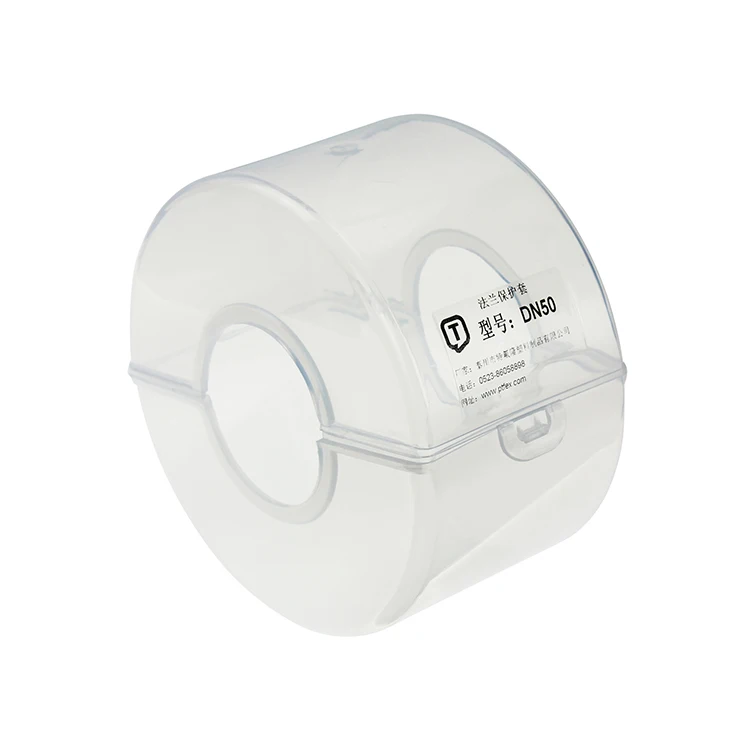 High quality colourful PP transparent safety spray shields flange guards