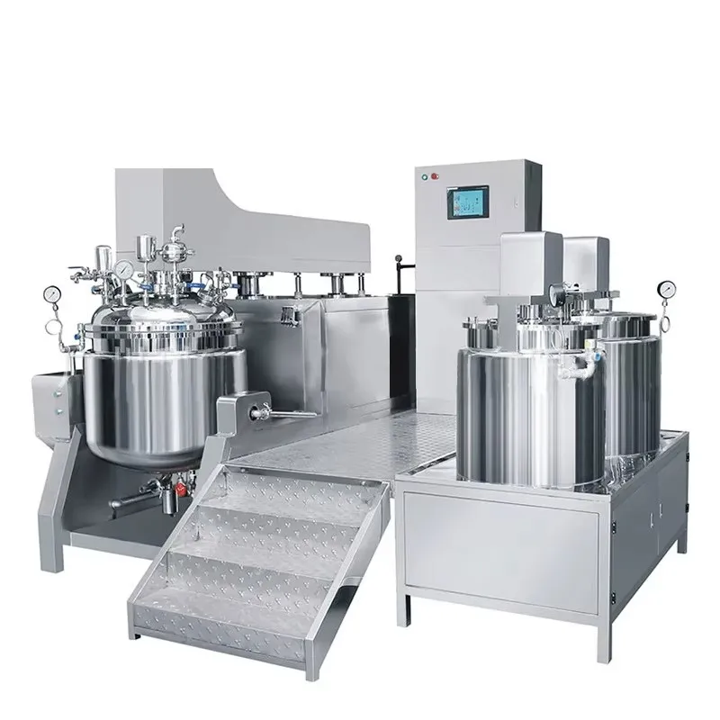 Brand New Stainless Steel Mixing Tank  1000L Jacketed Emulsifying Tank with Temperature Control for Lab Use