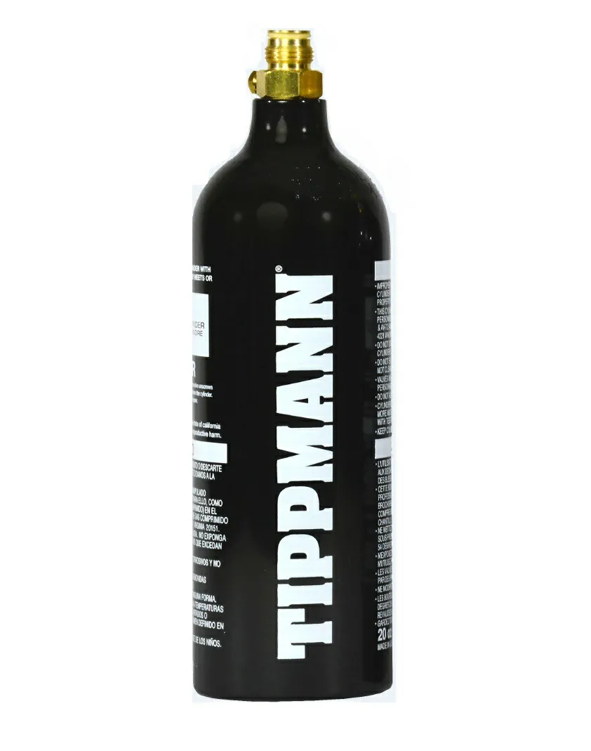 tippmann aluminum co2 paintball tank paintball compressed air tank or PCP HPA Tank Cylinder 1L 13Ci En or DOT Certificated