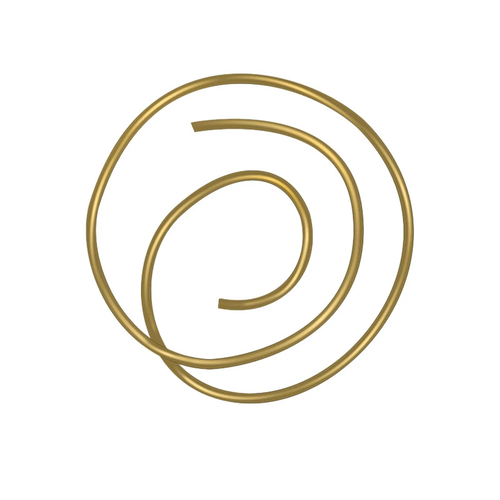 Au750 loopsplit Rings Jump Ring Component Line Solid 18K Gold Wire Fine jewelry Essential Accessories Repair Chains DIY Jewelry