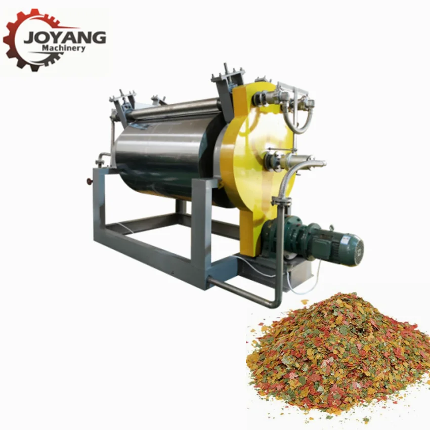 Industrial Animal Feed Flake Fish Food Production Line Ornamental Fish Feed Making Machine