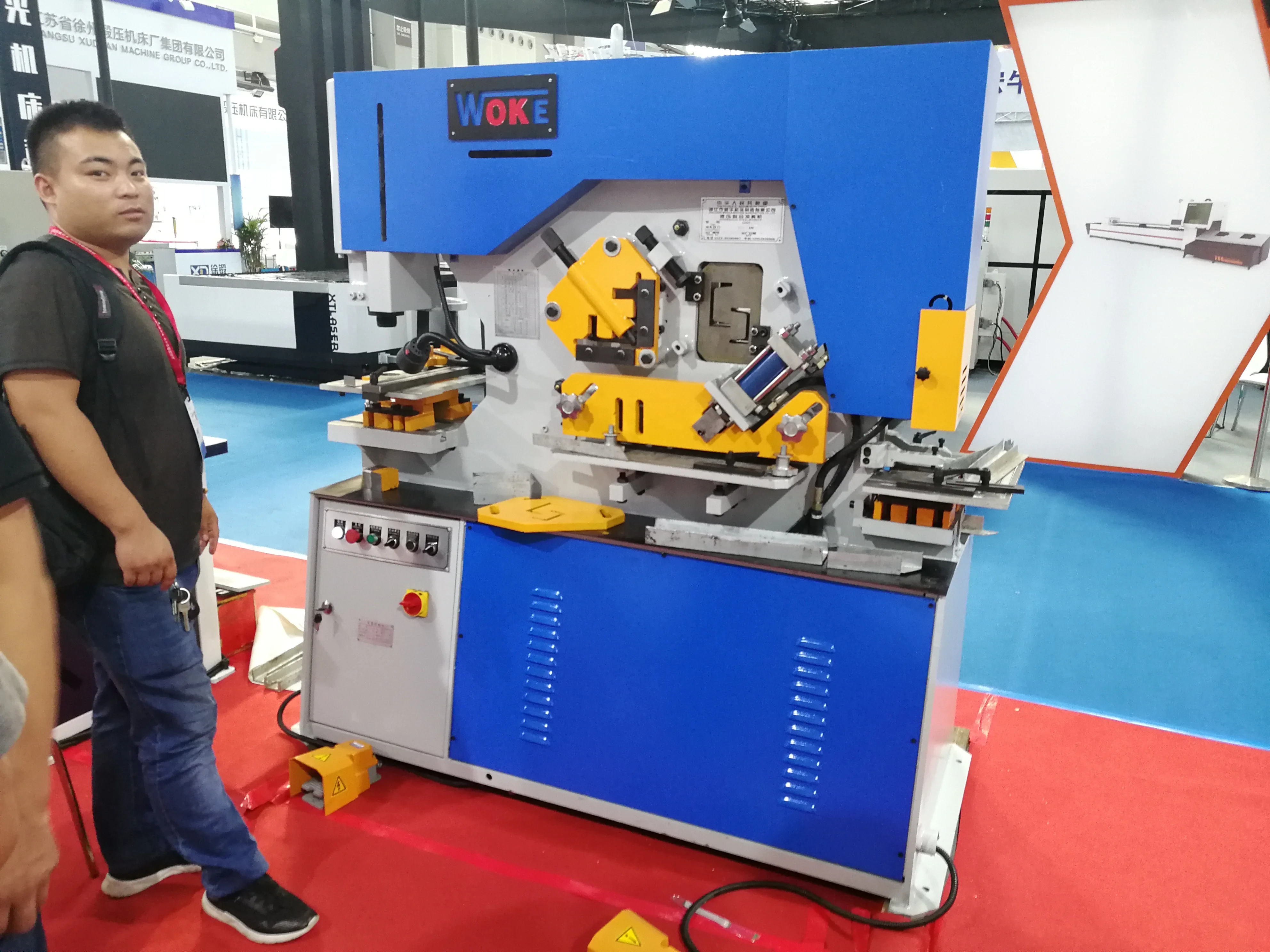 Combined punching and shearing machine price, Hydraulic iron worker for sale