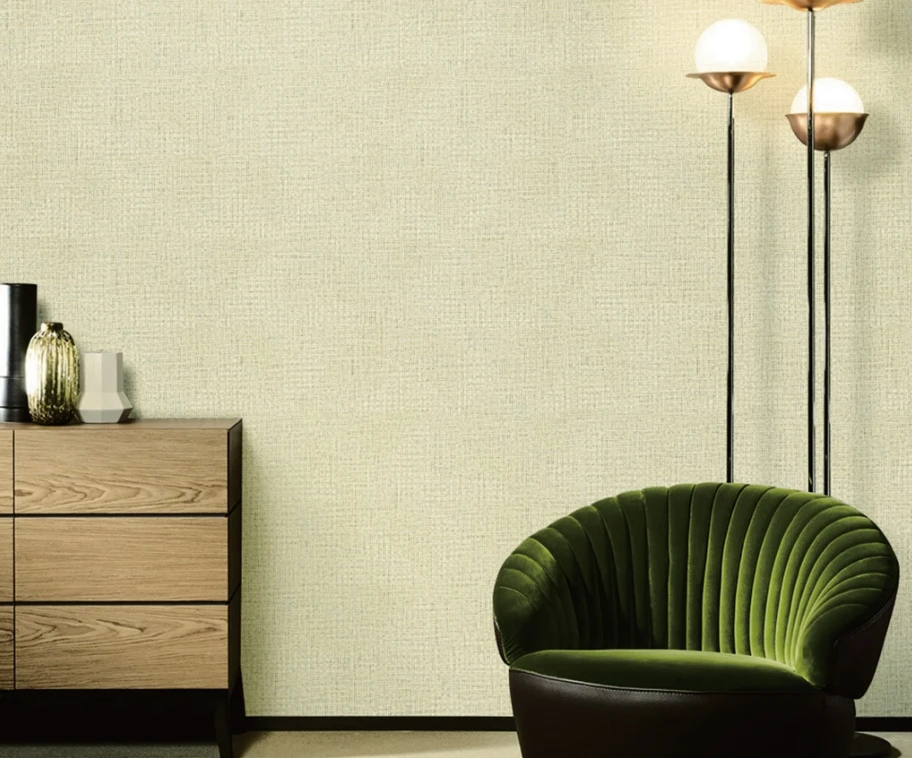 2024 Plain PVC Wallpaper Rolls Wall Paper 3D Home Decoration For Living Room