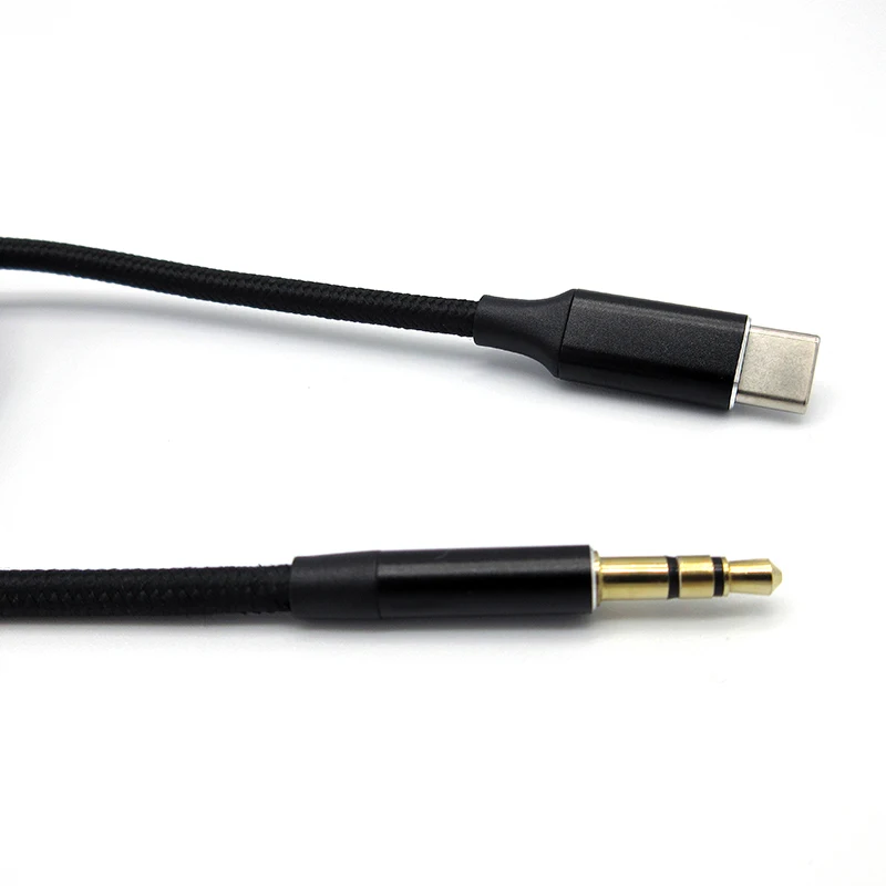 Hot Sale 3.5MM Jack Adapter Audio Headphone Earphone Earbud Cable Type C To 3.5MM Trrs Audio Aux Jack Adapter USB C