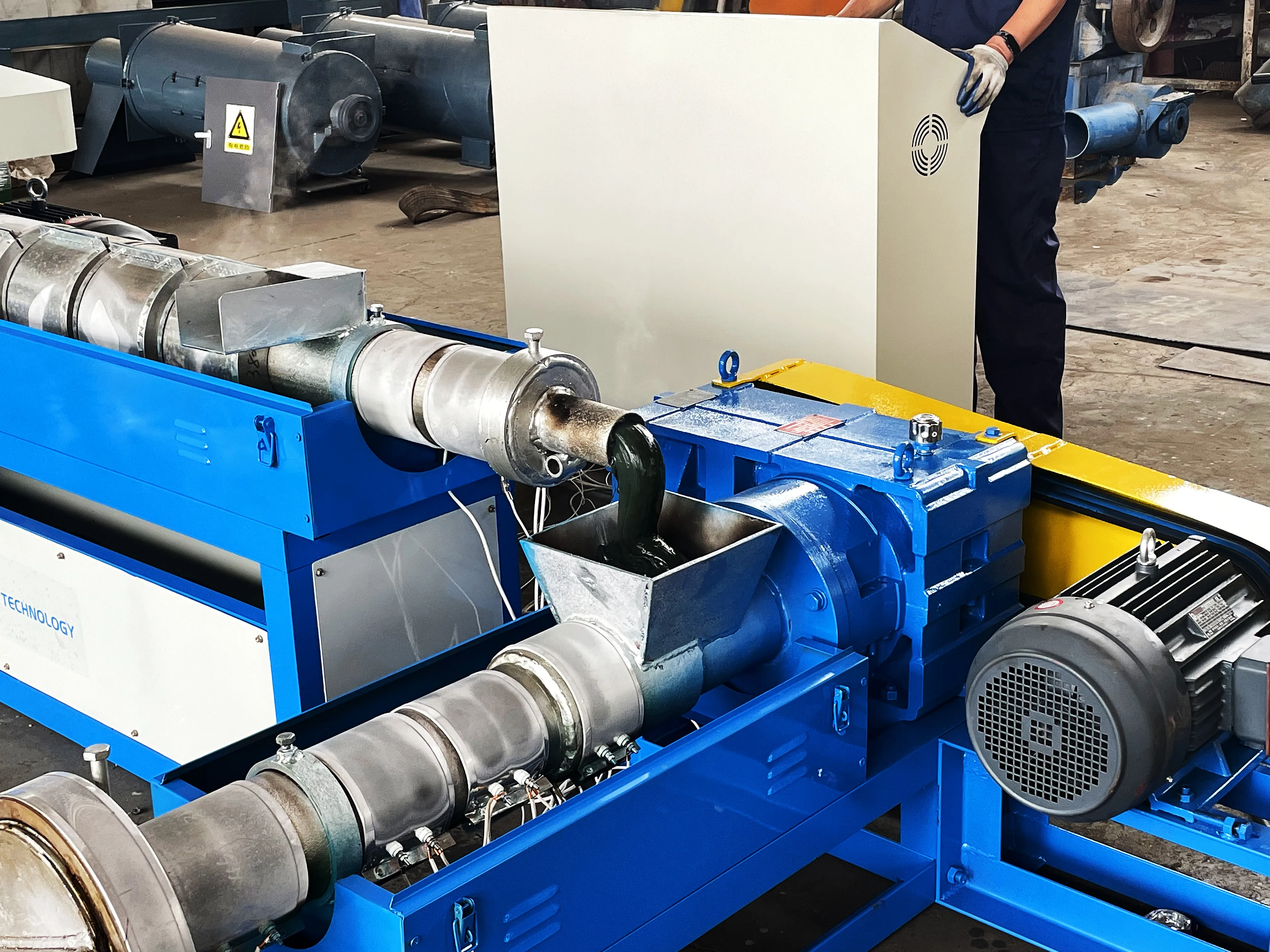 PP PE HDPE LDPE LLDPE pelletizer pelletizing granules making machine Plastic granulator