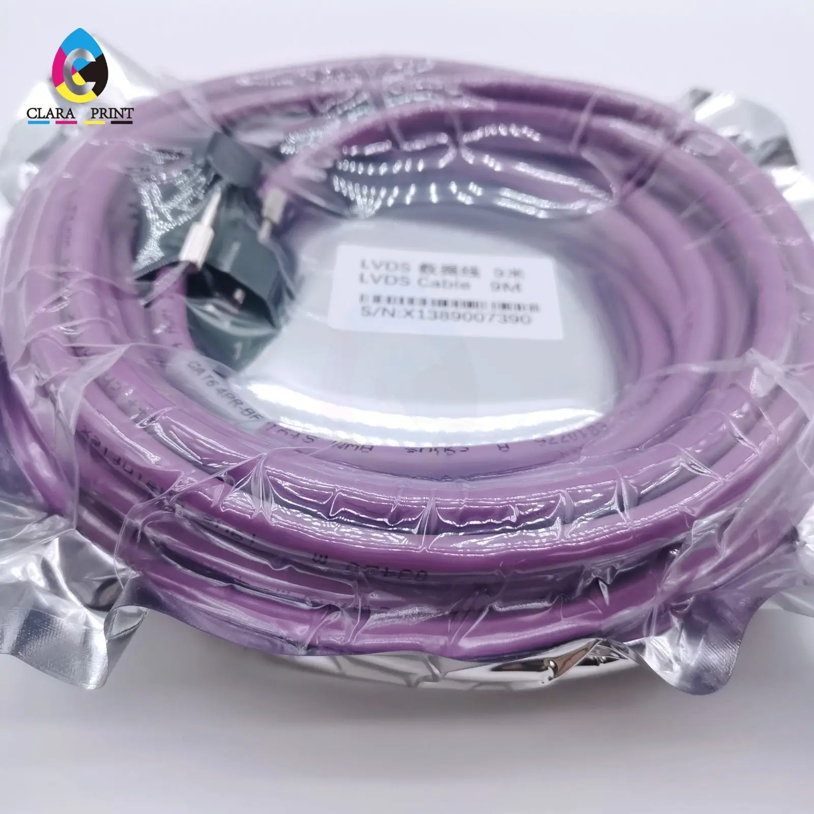 Оригинальный кабель LVDS 14 pin 9 м волоконно-оптический кабель/фиолетовая линия высокой плотности