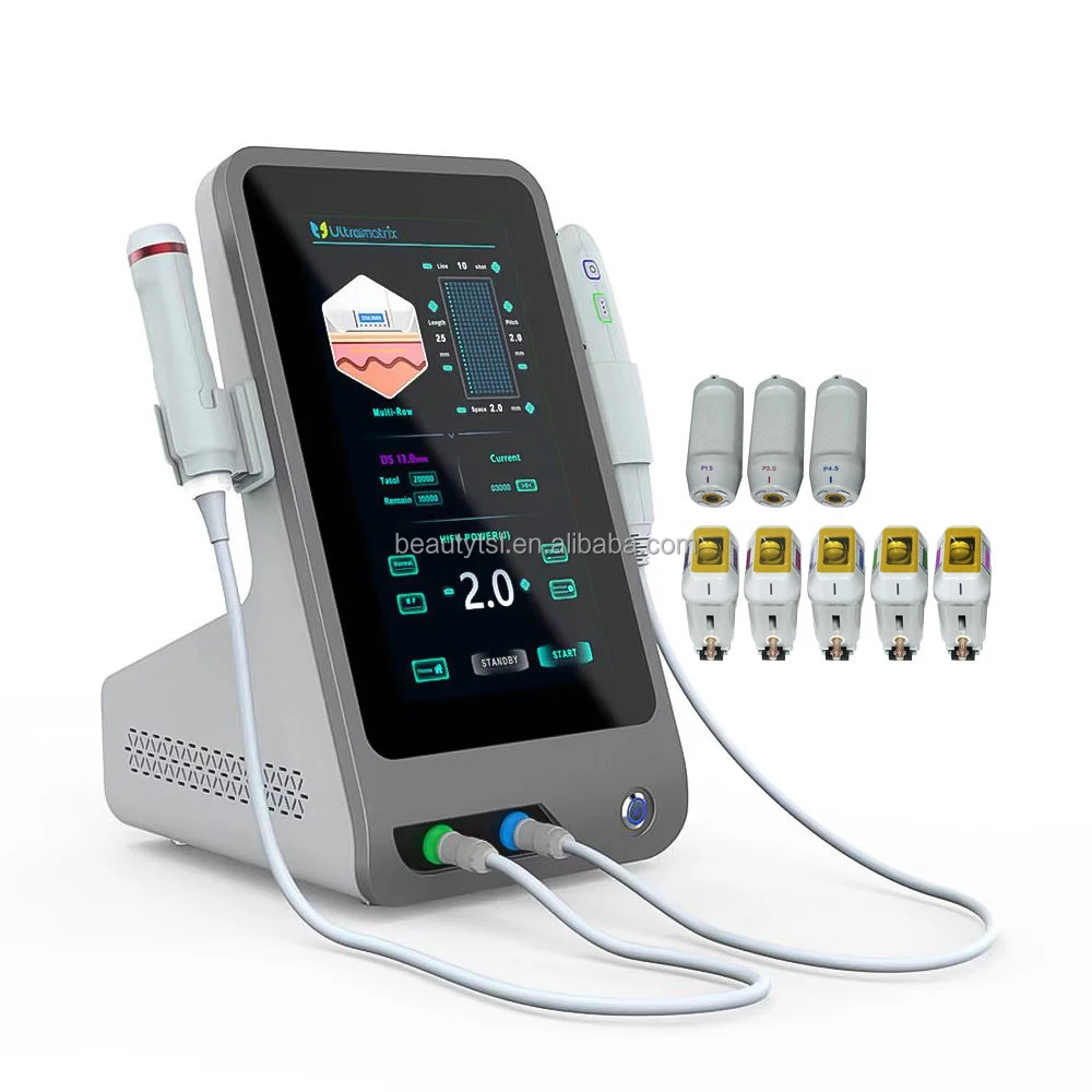 Focus RF 4D HIFU MFU Micro Focused Linear Ultrasound RF Radio Frequency 7D HIFU Machine